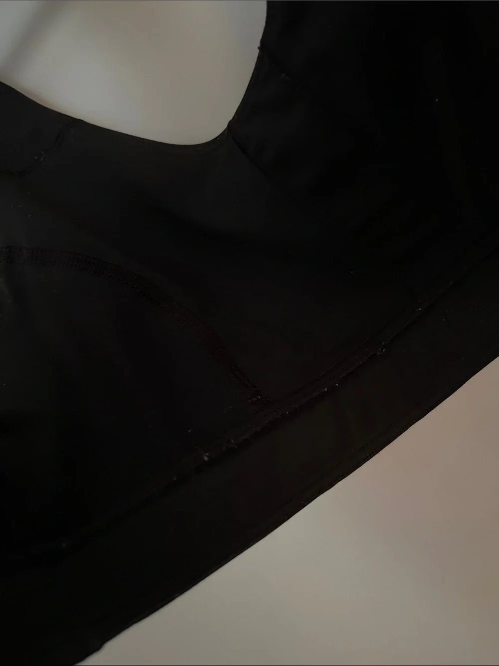 lululemon athletica Black Sports Bra with White SOUL CYCLE Logo